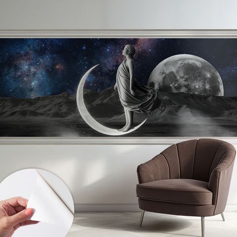 Carta da parati adesiva - lavabile - decorazione murale - per cucina - pellicola decorativa Sogni notturni 250x104 cm (1/5)