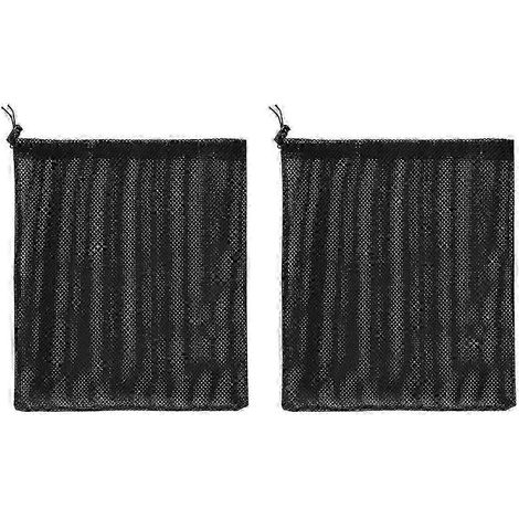 Sac filtrant pour pompe à eau, sac barrière anti-colmatage pour pompe à eau avec cordon de serrage, housse de protection réutilisable pour pompe à eau de bassin, accessoire de filtre pour pompe à eau  (1/4)