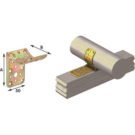 PIASTRA 912 INCROCIO PIANA TON  ACC TROP 50X80X80 MM- ALDEGHI LUIGI SPA- 25,0 pz