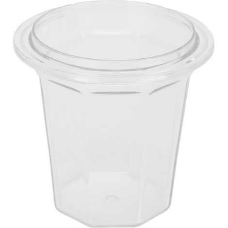 Gobelet distributeur de café moulu en polycarbonate, distributeur de poudre transparent antistatique pour panier-filtre de 58 mm/2,3 pouces, 140 ml. (1/5)