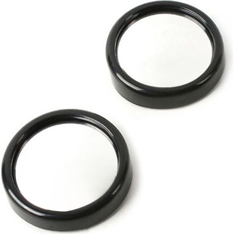 Rétroviseur d'angle mort à 360° pour voitures, réglable, grand angle, petit rétroviseur latéral rond (1/5)