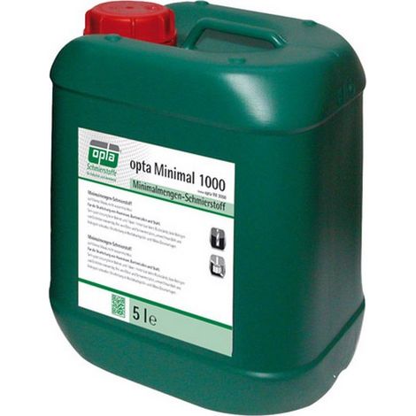 Lubrificante OPTA Minimal 1000, Modelo : lata de 5 l