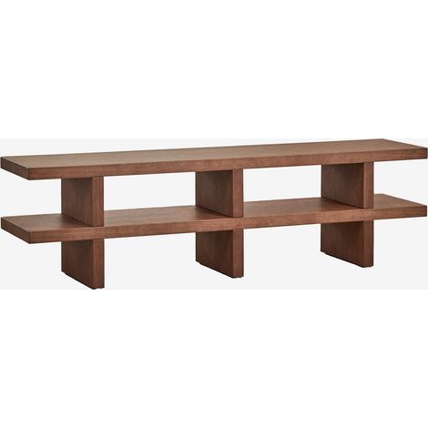 SKLUM Viviene 150x35 cm MDF-TV-Schrank Braun Walnuss (1/5)