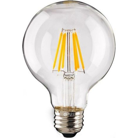 Ampoule LED E27 - 7 W - 800 Lm - Température de couleur 4000 K - Verre teinté G120 - Pour luminaires design - 1 pièce