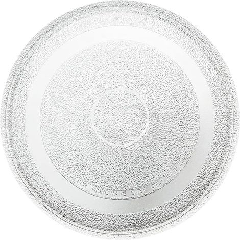 Drehteller für Mikrowelle – 1 Stück – Gehärtetes Glas – Glatte Oberfläche – Universeller Ersatz – 27 cm (1/5)