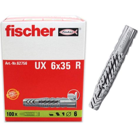 Bouchon en Nylon UX 6x35 R (paquet de 100 unités) Bunt (1/5)