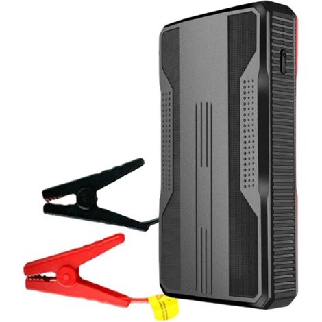 Démarreur de de véhicule – Pack de démarrage de batterie portable, boîte de démarrage automatique 12 V avec chargeur de banque d'alimentation Démarreur de batterie de secours compact et fiable pour (1/4)