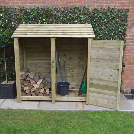 Hambleton 6ft Tool Store - L80 x W180 x H181 cm - Light Green