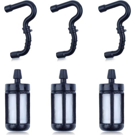 Tuyau de Carburant et Filtre Kit pour STIHL MS170 MS180 017 018 Tronçonneuse1130 358 7701 Remplacement Pièces avec Filtre à Carburant (1/5)