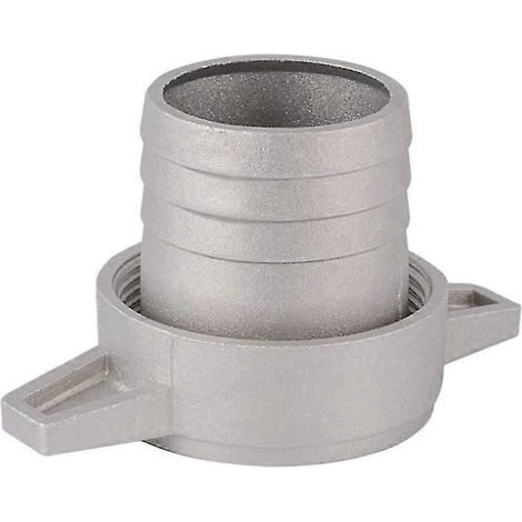 Raccords pour pompes à eau : tuyau en aluminium de 2 pouces avec clé et joint en caoutchouc. (1/5)