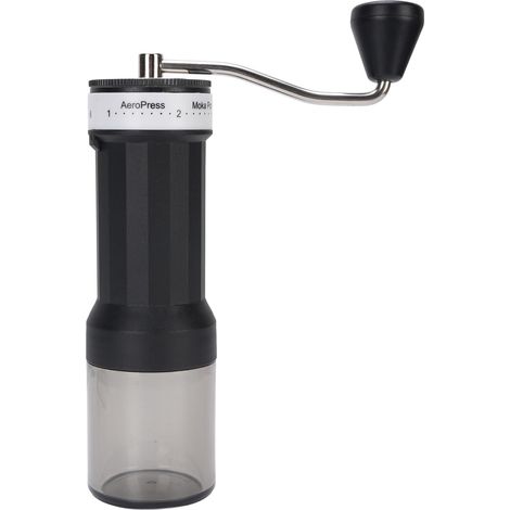 Macinacaffè Manuale – 40 Impostazioni Macinatura, Macine in Ceramica per Aroma Puro – ABS Resistente e Design Compatto 6x20,2 cm – Ideale per Viaggio, Campeggio e Uso Professionale (1/5)