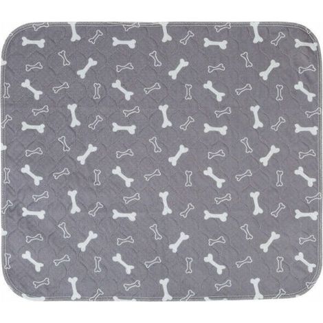 VURAHOME - Lot de 4 Tapis educateur pour Chien et Chiot, Tapis propreté pour Animaux,Réutilisables,Super Absorbant, alèse pour Chat et Chien-Gris， (1/4)