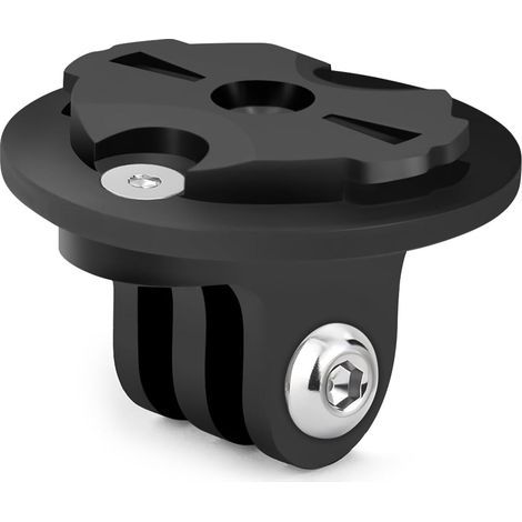Supporto universale Kalexion per ciclocomputer Garmin - Adattatore combinato per GoPro - Compatibile con supporti Garmin Edge da 22-24 mm - Supporto per fotocamera e luce (1/5)