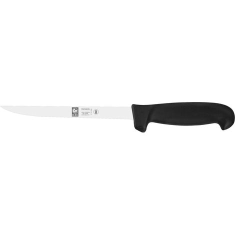 Icel Prática coltello sfilettare acciaio inossidabile nero 20 cm