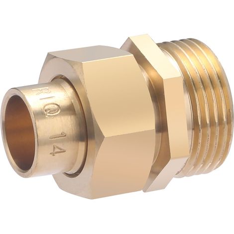Machón Soldar Roscar (341 GCU) QUICK PLOMBERIE - Ø14 Macho 3/4