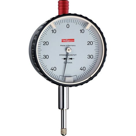Comparatore di sicurezza DIN 878 SI-90 0,8 mm lunghezza 0,01 mm con protezione antiurto BEETLE
