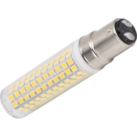 Ampoule LED BA15D type maïs, 1500 lm, 136 LED, dimmable, pour lustre, plafonnier ou applique murale, 220 V, blanc froid (1/5)