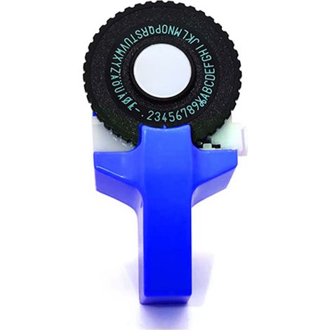 Mini étiqueteuse portable manuelle, machine à écrire et à gaufrer les étiquettes 3D, avec rubans d'étiquettes en PVC de 9 mm. (1/5)