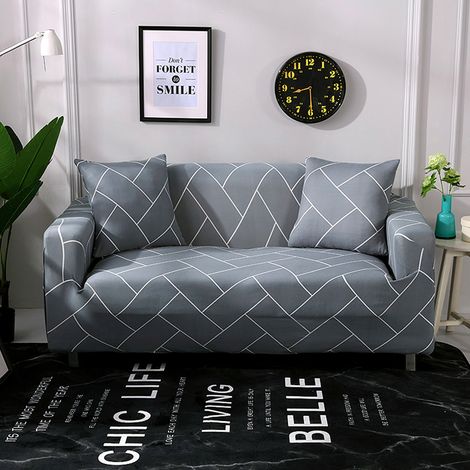 Housse de canapé imperméable, élastique et anti-poussière, protection pour coussins (pour causeuse) (1/5)