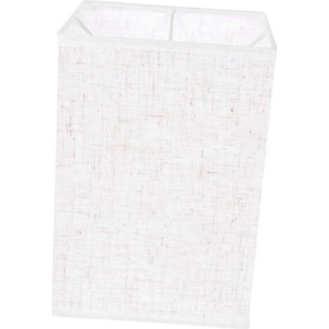 Abat Jour Lin Naturel Fait Main Style Simple pour Lampe de Chevet Lampadaire Design Élégant Installation Facile pour Chambre Salon (1/5)