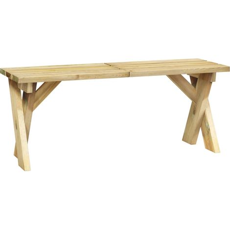 Maison Exclusive - Panca da Giardino 110 cm in Legno di Pino Impregnato (1/5)