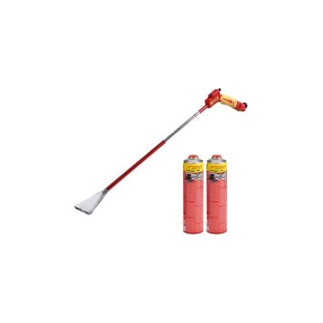 ROTHENBERGER Industrial Unkrautbrenner PREMIUM inkl. 2x Multigas 600 ml breiter Brennerkopf 900 °C
- 1500005272 (1/5)