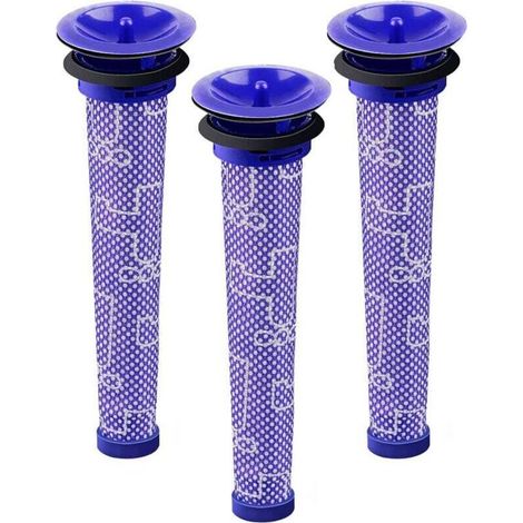 Filtre Dyson V6,Préfiltre dyson dc62 v6 v7 v8, Aspirateur,Accessoires Rechange Filtre Pré Moteur (1/4)