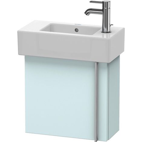 VERO mobile lavabo 211x450x428mm apertura sinistra Azzurro opaco