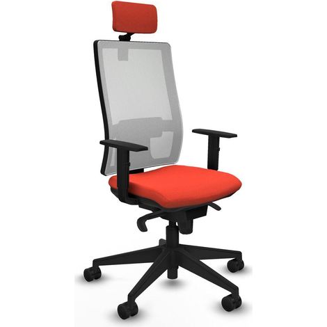 Piqueras y Crespo 1D066N2 Chaise de Bureau Orange Foncé