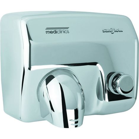 MEDICLINICS E88C SANIFLOW Secamanos Inox Brillo - ref: E88C (1/2)