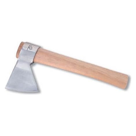 Hache en acier inoxydable 250g avec manche en bois 250mm