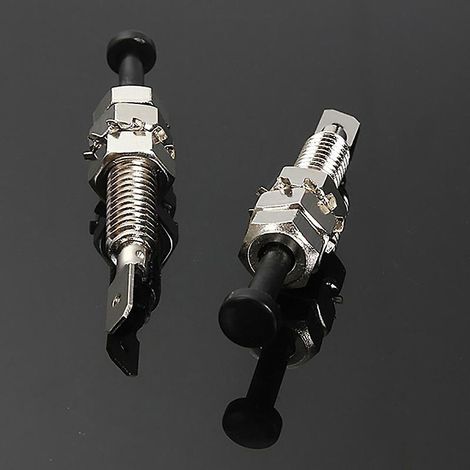 Lot de 2 interrupteurs à goupille pour capot et porte, voyant d'alarme réglable, vis de capot, accessoires universels pour voiture, camion et autres véhicules. (1/5)