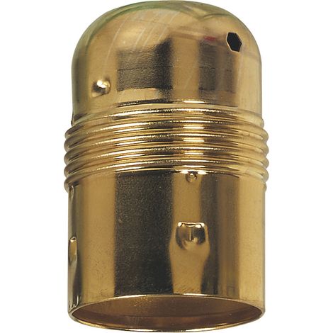 Legrand - Douille culot E27 à chemise lisse métallique et borne de terre 4A 150W (1/4)