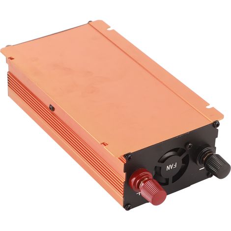 2000W Stromrichter, universeller Solarwechselrichter aus Aluminiumlegierung, geräuscharm, modifizierte Sinuswelle, Multifunktionsladegerät für Wohnmobile und Solaranlagen. (1/5)