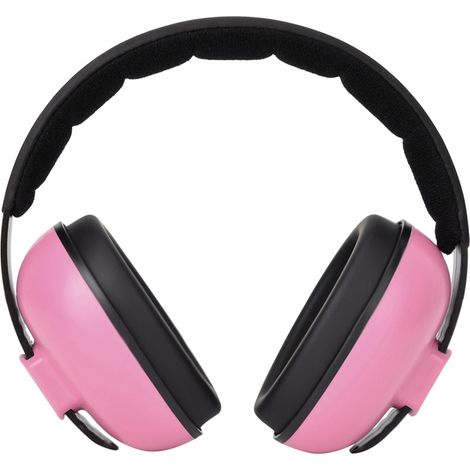 Casque antibruit, protection auditive pour bébés et enfants (rose) (1/5)