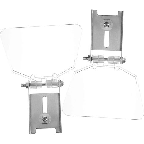 2pièces Pare-œil pour Meuleuse Établi Protection Robuste Acier Inoxydable Bouclier Résistant aux Chocs Facile à Installer Compatible Universellement (1/5)