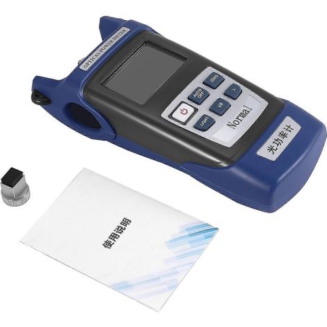 Wattmètre optique portable, testeur de fibres optiques haute précision, testeur d'atténuation optique avec adaptateur FCSC (1/5)