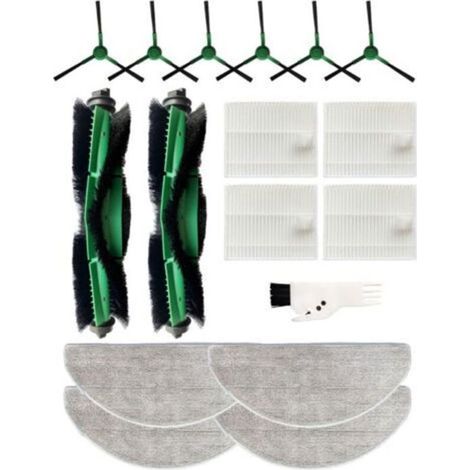 17 Pièces Accessoires pour iRobot Roomba 105 Combo/Roomba Combo Essential Y0112/Y011240/Y0110/Y0140/Y014020/Combo 2 (1/5)