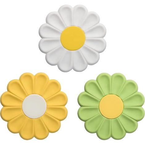 Leking Lot de 3 dessous de plat multi-usages antidérapants et résistants à la chaleur pour la cuisine, pour plans de travail et tables - Dessous de plat pour plats chauds et ustensiles de cuisine - Ma (1/4)