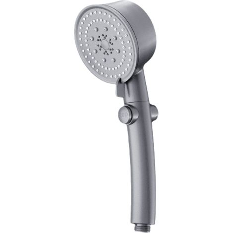 Pommeau de douche à main haute pression avec 6 modes de jet, pommeau de douche amovible pour salle de bain