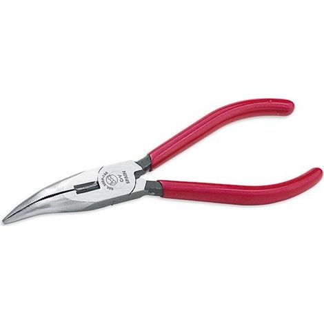 Pince à mâchoires semi-courbées, avec coupe, M/PVC, CrV (160 mm) 209P-160