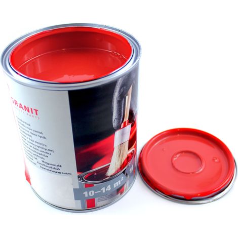 Straßenfarbe Rot RAL 3020 Nopolux Wilckens Granit 10-Liter-Eimer (1/2)