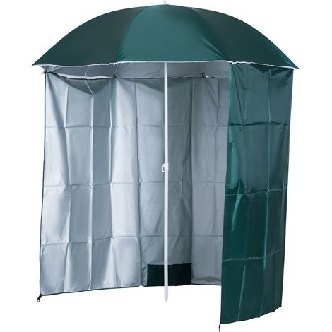 Ombrellone easycomfort beach umbrella impermeabile protezione UV 220 cm