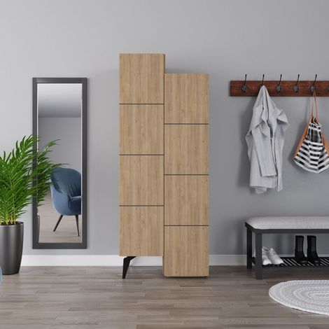 Decortie Stair Multipurpose Cabinet - Oak (1/5)