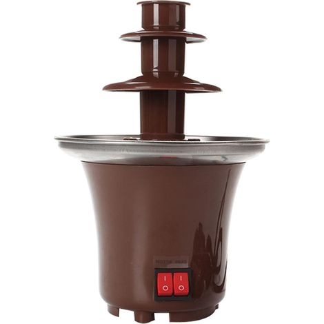Mini fontaine à chocolat à 3 étages, facile à assembler, idéale pour les nachos et les barbecues. (1/5)