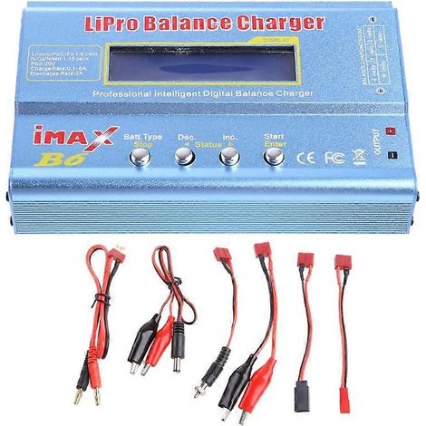 Nouveau chargeur d'équilibrage numérique pour batteries LiPo/NiMH RC avec écran LCD iMAX B6. (1/5)
