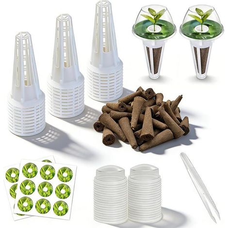 Filiyano – support inclus - pour – Système hydroponique hebdomadaire pour usage intérieur - support inclus - pour plantes et herbes aromatiques (1/5)