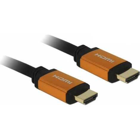 DeLOCK 85728 cable HDMI 1,5 m HDMI tipo A (Estándar) Negro, Oro (1/3)