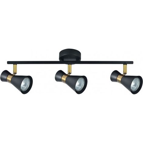 AKUNADECOR Lampada da parete per bagno Maximo Modello 3 Faretti orientabili (1/2)