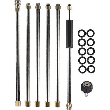 Rallonge pour nettoyeur haute pression Daily Tools, lance de lavage électrique - Raccord rapide 1/4" - M22 (1/4)